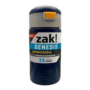 Zak! Genesis 12 Oz. Vacuum Insulated Stainless Steel Water Bottle 13 Hrs Cold